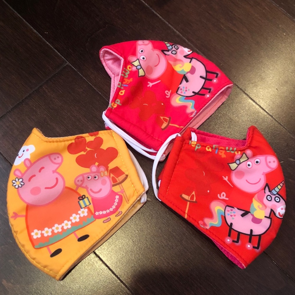 🌸Last one🌸Brand new peppa pig kids cotton mask